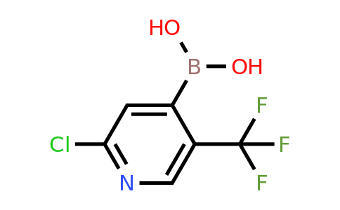 CAS 1167437-28-6 | 2-Chloro-5-(trifluoromethyl)pyridine-4-boronic acid