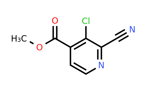 CAS 1168102-35-9 | methyl 3-chloro-2-cyano-pyridine-4-carboxylate