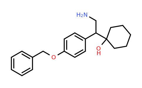 CAS 1168135-16-7 | 1-(2-Amino-1-(4-(benzyloxy)phenyl)ethyl)cyclohexanol