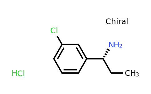 CAS 1168139-40-9 | (R)-1-(3-Chlorophenyl)propan-1-amine hydrochloride