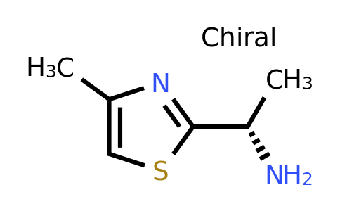 CAS 1168139-59-0 | (S)-1-(4-Methylthiazol-2-YL)ethanamine