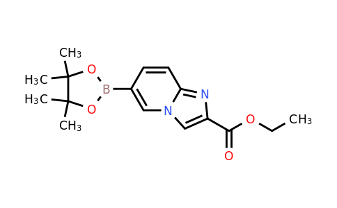 CAS 1168208-51-2 | Ethyl 6-(4,4,5,5-tetramethyl-1,3,2-dioxaborolan-2-YL)imidazo[1,2-A]pyridine-2-carboxylate