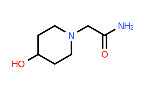 CAS 116833-24-0 | 2-(4-Hydroxypiperidin-1-yl)acetamide