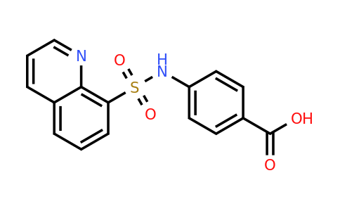 CAS 116834-64-1 | 4-(Quinoline-8-sulfonamido)benzoic acid