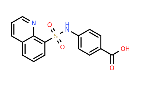 4-(Quinoline-8-sulfonamido)benzoic acid