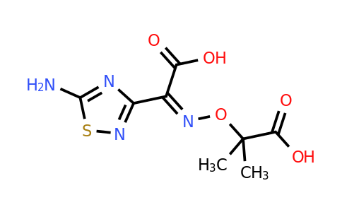 CAS 116856-12-3 | (Z)-2-((((5-amino-1,2,4-thiadiazol-3-yl)(carboxy)methylene)amino)oxy)-2-methylpropanoic acid