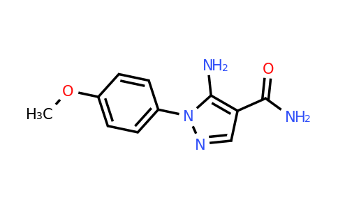 CAS 116884-63-0 | 5-amino-1-(4-methoxyphenyl)-1H-pyrazole-4-carboxamide