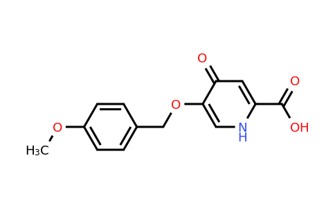 CAS 116903-86-7 | 5-[(4-methoxyphenyl)methoxy]-4-oxo-1,4-dihydropyridine-2-carboxylic acid