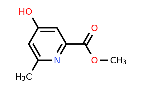 CAS 116929-25-0 | Methyl 4-hydroxy-6-methylpicolinate