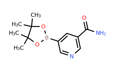CAS 1169402-51-0 | 5-(4,4,5,5-Tetramethyl-1,3,2-dioxaborolan-2-YL)nicotinamide