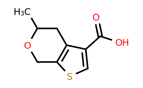 CAS 1169491-35-3 | 5-methyl-4H,5H,7H-thieno[2,3-c]pyran-3-carboxylic acid