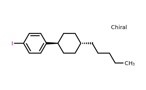 CAS 116963-80-5 | 1-Iodo-4-(trans-4-pentylcyclohexyl)benzene