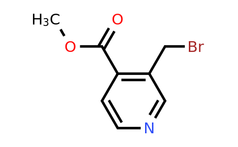 CAS 116986-10-8 | 3-(Bromomethyl)-pyridine-4-carboxylic acid methyl ester
