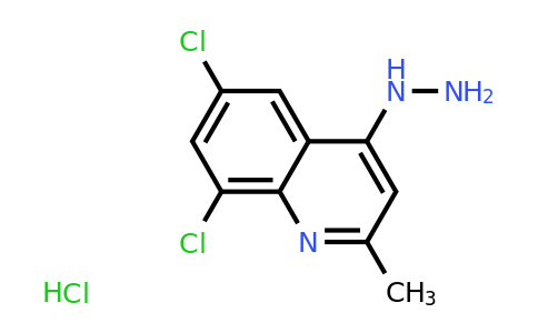 CAS 1169957-67-8 | 6,8-Dichloro-4-hydrazino-2-methylquinoline hydrochloride