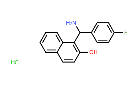 CAS 1169968-26-6 | 1-[Amino-(4-fluoro-phenyl)-methyl]-naphthalen-2-OL hydrochloride