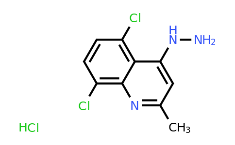 CAS 1169969-58-7 | 5,8-Dichloro-4-hydrazino-2-methylquinoline hydrochloride