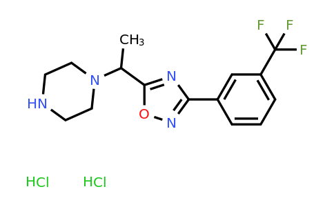 CAS 1169989-01-8 | 1-(1-{3-[3-(trifluoromethyl)phenyl]-1,2,4-oxadiazol-5-yl}ethyl)piperazine dihydrochloride