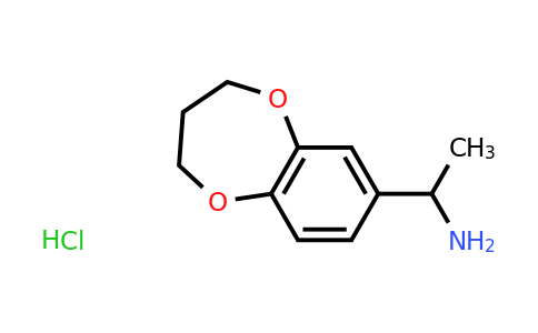 CAS 1170067-06-7 | 1-(3,4-Dihydro-2H-1,5-benzodioxepin-7-yl)ethan-1-amine hydrochloride