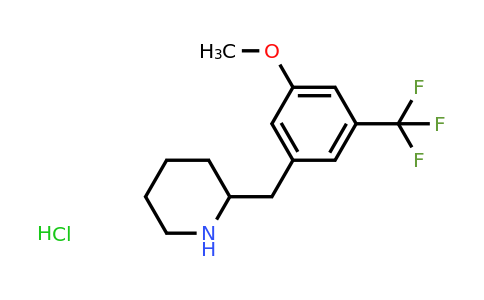 CAS 1170067-75-0 | 2-(3-Methoxy-5-trifluoromethyl-benzyl)-piperidine hydrochloride