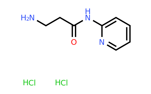 CAS 1170085-23-0 | 3-amino-N-(pyridin-2-yl)propanamide dihydrochloride
