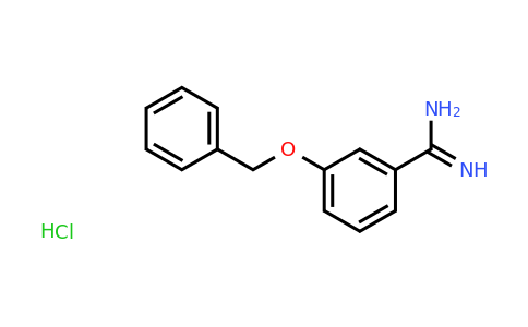 CAS 1170100-49-8 | 3-(Benzyloxy)benzene-1-carboximidamide hydrochloride
