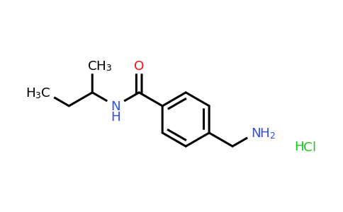 CAS 1170104-88-7 | 4-(Aminomethyl)-N-(butan-2-yl)benzamide hydrochloride