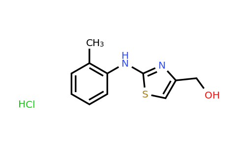 CAS 1170156-81-6 | {2-[(2-methylphenyl)amino]-1,3-thiazol-4-yl}methanol hydrochloride