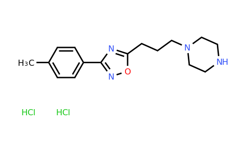 CAS 1170167-74-4 | 1-{3-[3-(4-methylphenyl)-1,2,4-oxadiazol-5-yl]propyl}piperazine dihydrochloride