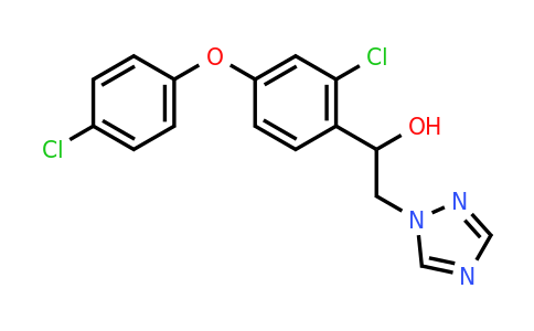 1-(2-Chloro-4-(4-chlorophenoxy)phenyl)-2-(1H-1,2,4-triazol-1-yl)ethanol