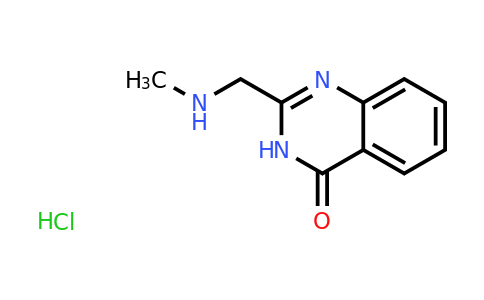 CAS 1170187-60-6 | 2-[(methylamino)methyl]-3,4-dihydroquinazolin-4-one hydrochloride
