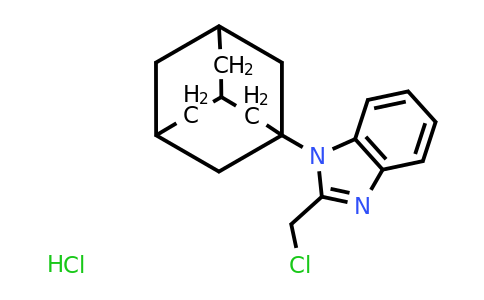 CAS 1170217-15-8 | 1-(Adamantan-1-yl)-2-(chloromethyl)-1H-1,3-benzodiazole hydrochloride