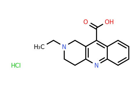 CAS 1170283-86-9 | 2-Ethyl-1H,2H,3H,4H-benzo[b]1,6-naphthyridine-10-carboxylic acid hydrochloride