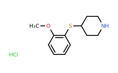CAS 1170287-04-3 | 4-((2-Methoxyphenyl)thio)piperidine hydrochloride