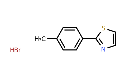 CAS 1170301-39-9 | 2-(4-Methylphenyl)-1,3-thiazole hydrobromide
