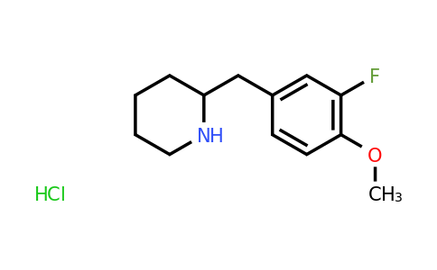 CAS 1170364-71-2 | 2-(3-Fluoro-4-methoxy-benzyl)-piperidine hydrochloride