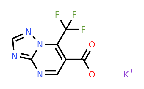 CAS 1170368-53-2 | Potassium 7-(trifluoromethyl)-[1,2,4]triazolo[1,5-a]pyrimidine-6-carboxylate