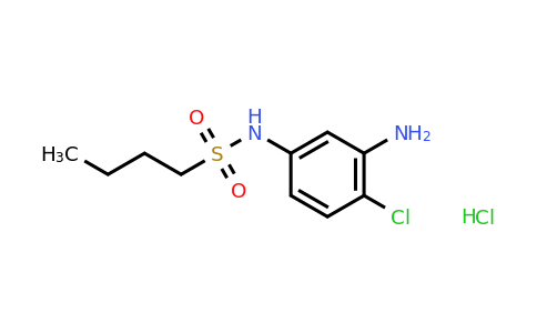 CAS 1170370-98-5 | N-(3-Amino-4-chlorophenyl)butane-1-sulfonamide hydrochloride