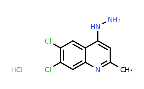 CAS 1170377-12-4 | 6,7-Dichloro-4-hydrazino-2-methylquinoline hydrochloride