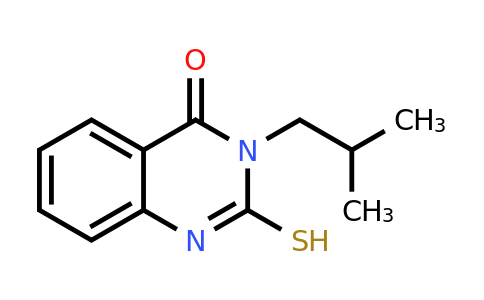 CAS 117038-39-8 | 3-(2-methylpropyl)-2-sulfanyl-3,4-dihydroquinazolin-4-one