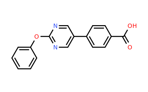CAS 1170429-44-3 | 4-(2-Phenoxypyrimidin-5-yl)benzoic acid