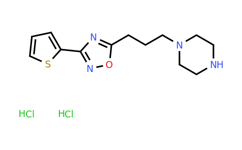 CAS 1170455-92-1 | 1-{3-[3-(thiophen-2-yl)-1,2,4-oxadiazol-5-yl]propyl}piperazine dihydrochloride