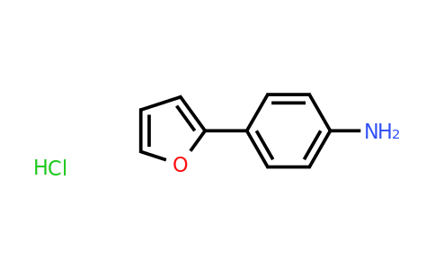 CAS 1170462-44-8 | 4-(Furan-2-yl)aniline hydrochloride