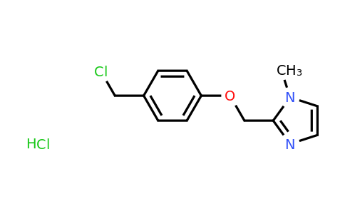 CAS 1170478-93-9 | 2-[4-(Chloromethyl)phenoxymethyl]-1-methyl-1H-imidazole hydrochloride
