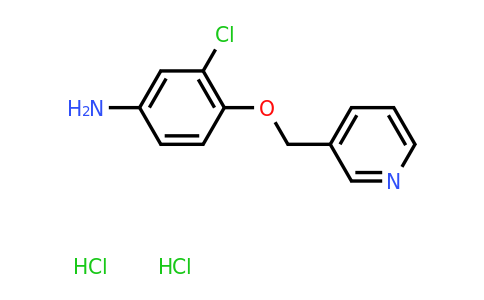 CAS 1170528-42-3 | 3-Chloro-4-(pyridin-3-ylmethoxy)aniline dihydrochloride
