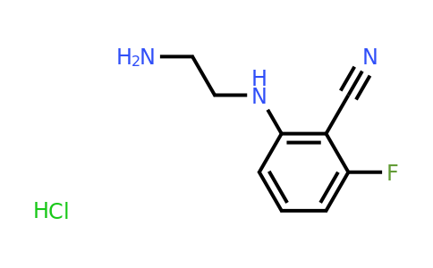 CAS 1170539-41-9 | 2-[(2-Aminoethyl)amino]-6-fluorobenzonitrile hydrochloride