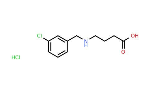 CAS 1170550-19-2 | 4-{[(3-chlorophenyl)methyl]amino}butanoic acid hydrochloride