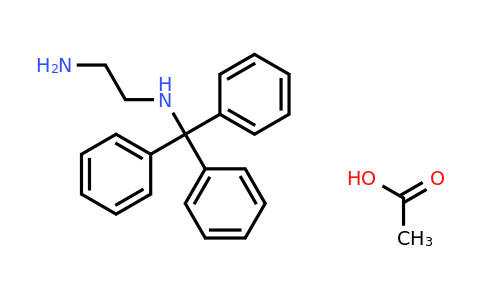 CAS 1170595-42-2 | N1-Tritylethane-1,2-diamine acetate