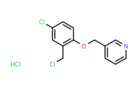 CAS 1170596-18-5 | 3-[4-Chloro-2-(chloromethyl)phenoxymethyl]pyridine hydrochloride