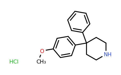 CAS 1170596-97-0 | 4-(4-Methoxyphenyl)-4-phenylpiperidine hydrochloride