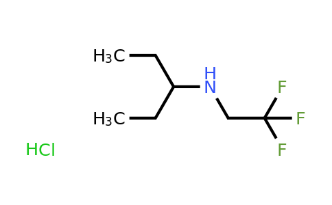 CAS 1170606-46-8 | (Pentan-3-yl)(2,2,2-trifluoroethyl)amine hydrochloride